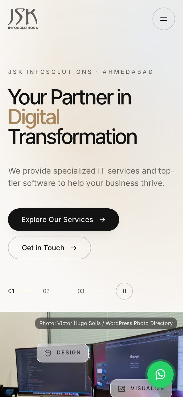 JSK Infosolutions — mobile